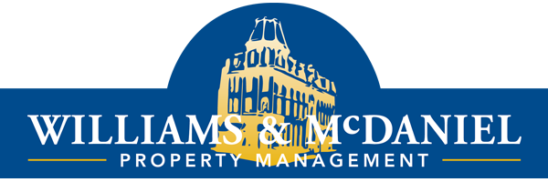 Williams and McDaniel Property Management Official Logo Logo